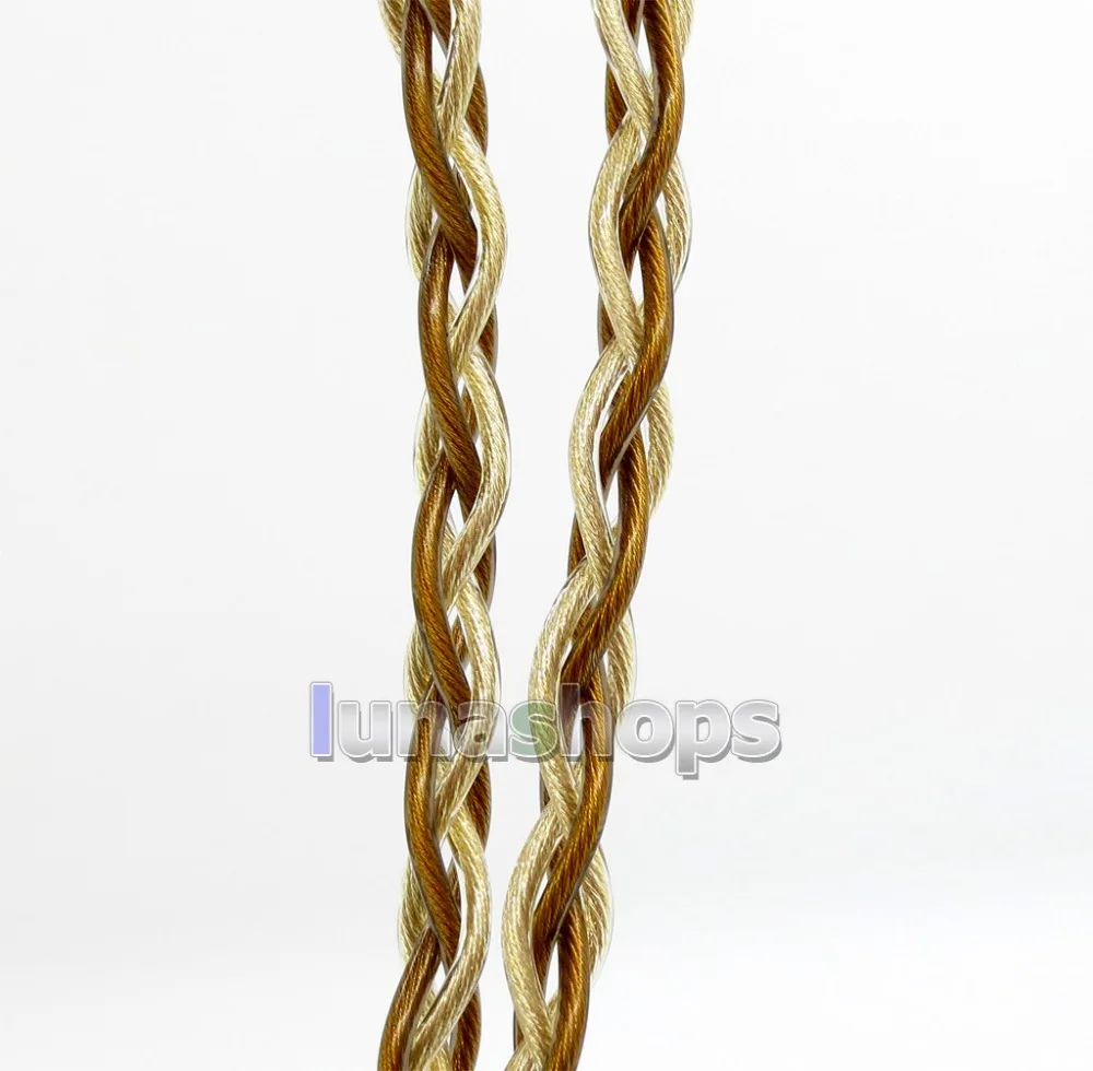 LN005979 Balanced Pure Silver Gold Plated 8 Cores Cable For 0.78mm pin W4r UM3x 1964 UM Etc. Custom Earphone
LN005979 Balanced Pure Silver Gold Plated 8 Cores Cable For 0.78mm pin W4r UM3x 1964 UM Etc. Custom Earphone