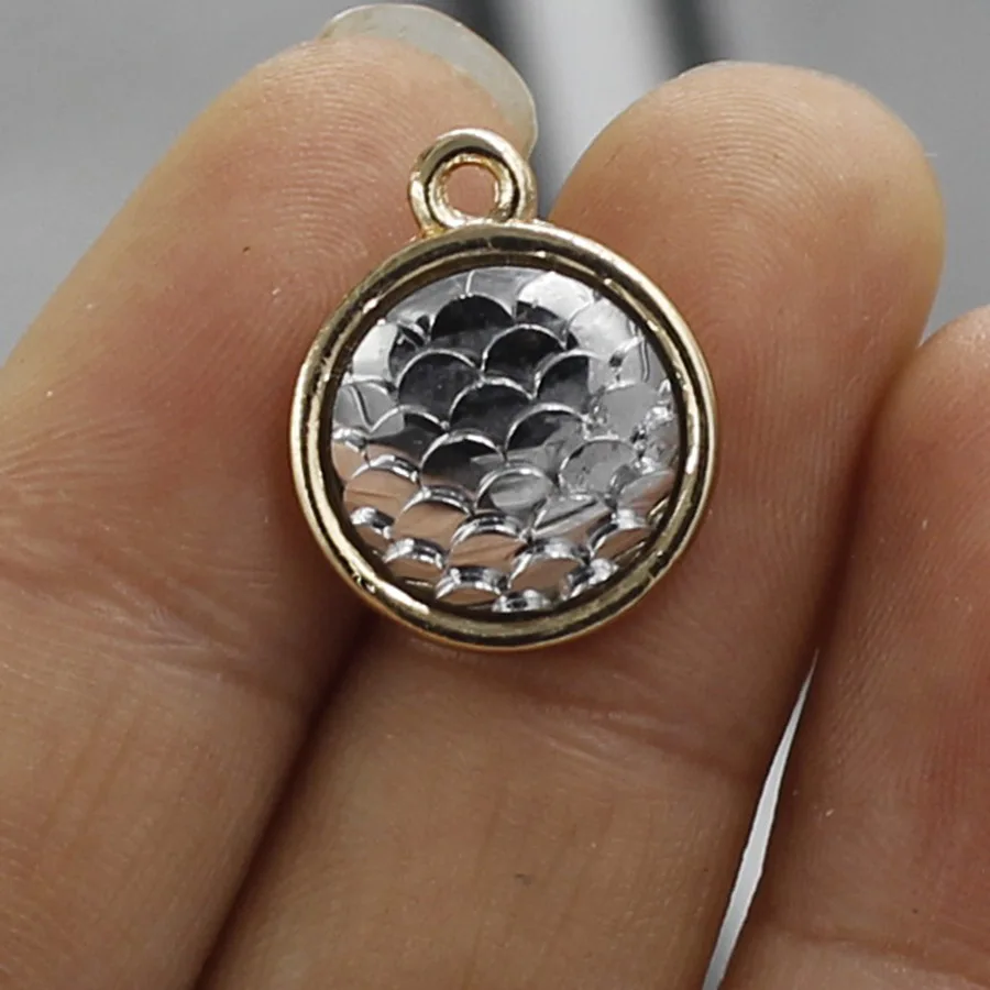 12mm Golden Fish Scale Charm Pendant Diy Handmade Metal Charms For Jewelry Making Necklaces Pendants Tassel Earrings Material
12mm Golden Fish Scale Charm Pendant Diy Handmade Metal Charms For Jewelry Making Necklaces Pendants Tassel Earrings Material