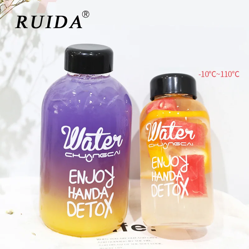 Ruida 600ml 1000ml Water Bottle Plastic Bottles Drink Bottle Transparent Bottle Natural Fruit Flower Tea Glass Plastic Cup
Ruida 600ml 1000ml Water Bottle Plastic Bottles Drink Bottle Transparent Bottle Natural Fruit Flower Tea Glass Plastic Cup