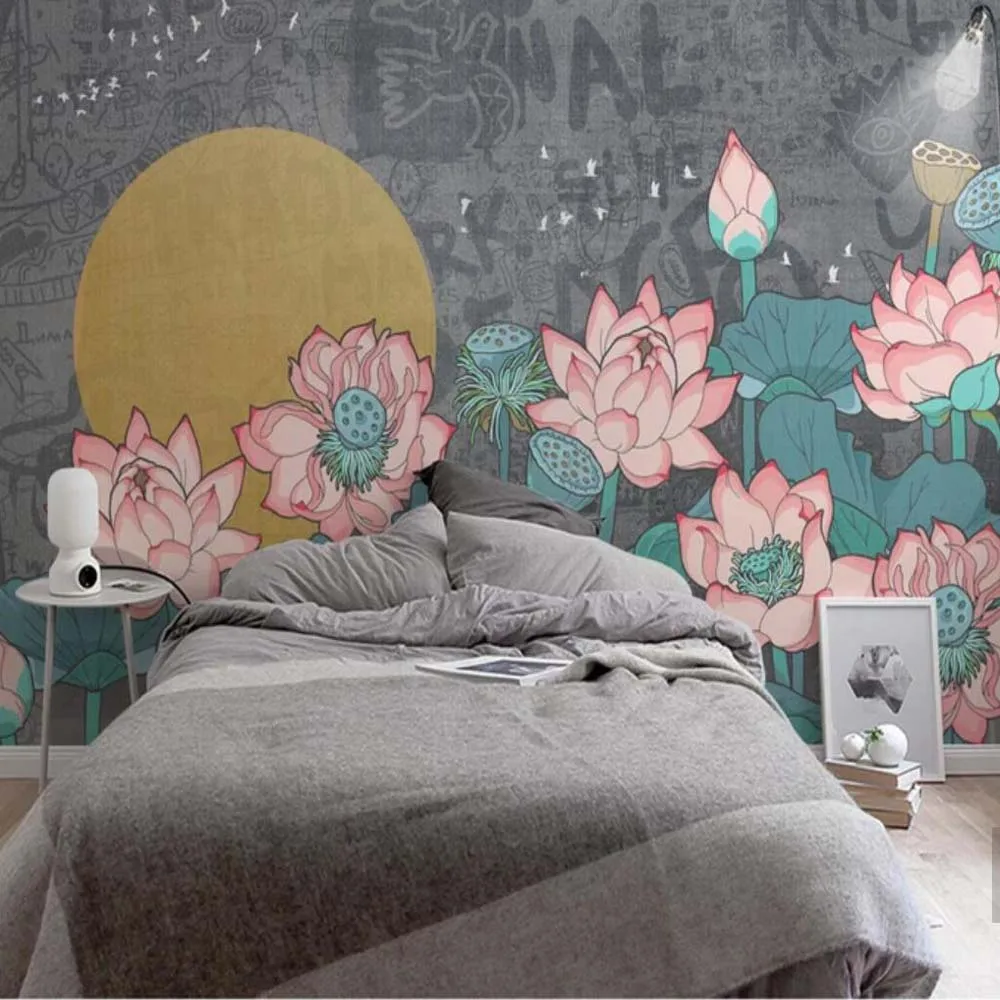 3D Lotus Views Wallpaper Mural Wall Print Decal Indoor Wall Murals Photo Wallpapers Mural for Living Room Bedroom Custom Size
3D Lotus Views Wallpaper Mural Wall Print Decal Indoor Wall Murals Photo Wallpapers Mural for Living Room Bedroom Custom Size