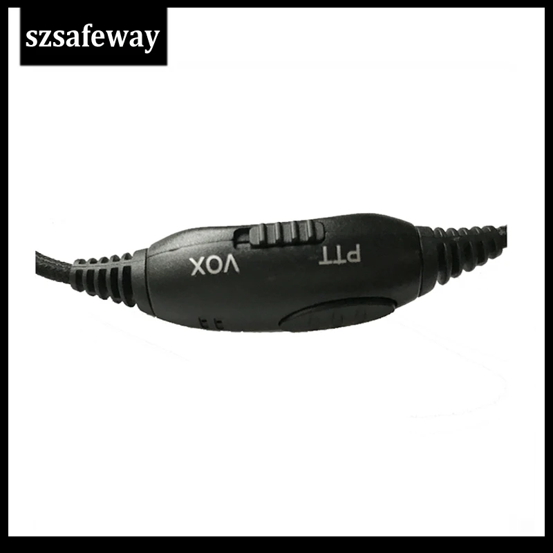 Walkie Talkie Headset With Vox PPT Switch For Kenwood Two Way Radio TK-3201, TK-3202, TK-3206, TK-3207 And Baofeng Wouxun
Walkie Talkie Headset With Vox PPT Switch For Kenwood Two Way Radio TK-3201, TK-3202, TK-3206, TK-3207 And Baofeng Wouxun