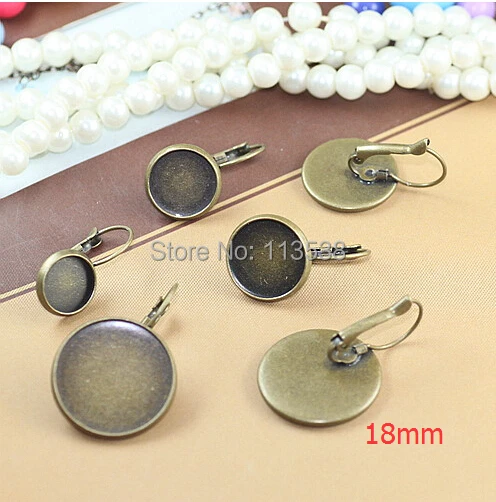 Free ship! Antique bronze 100piece 18mm Round Cabochon Setting Leverback Hook drop Earring blanks and base trays bezel
Free ship! Antique bronze 100piece 18mm Round Cabochon Setting Leverback Hook drop Earring blanks and base trays bezel