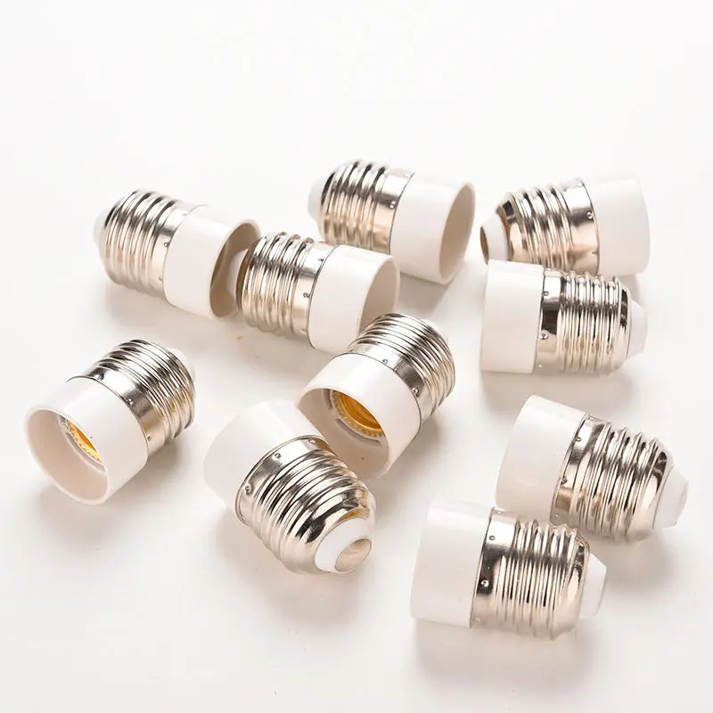 5Pcs/lot Fireproof Material E27 to E14 lamp Holder Converter Socket Conversion light Bulb Base type Adapter Wholesale
5Pcs/lot Fireproof Material E27 to E14 lamp Holder Converter Socket Conversion light Bulb Base type Adapter Wholesale