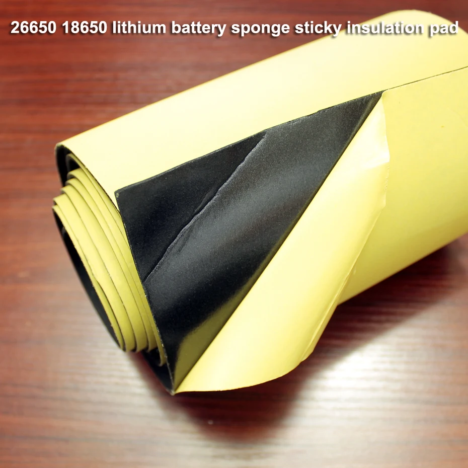 26650 18650 Lithium Battery Pack Package Insulation Shockproof Pad Sponge Material With Adhesive Length 100cm
26650 18650 Lithium Battery Pack Package Insulation Shockproof Pad Sponge Material With Adhesive Length 100cm