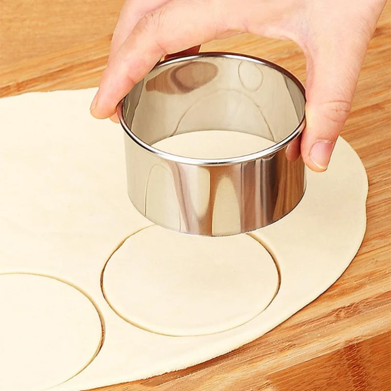 3pcs/set Stainless Steel Round Dumplings Wrappers Molds Set Cutter Maker Tools Round Cookie Pastry Wrapper Dough Cutting Tool
3pcs/set Stainless Steel Round Dumplings Wrappers Molds Set Cutter Maker Tools Round Cookie Pastry Wrapper Dough Cutting Tool