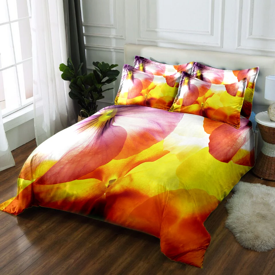 Custom size 3D bedding sets Twin king Queen bedsheet Duvet Pillowcase bed cover Bed Linen Textiles Drop Ship Yellow petals print
Custom size 3D bedding sets Twin king Queen bedsheet Duvet Pillowcase bed cover Bed Linen Textiles Drop Ship Yellow petals print