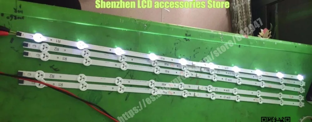 50 шт./лот для LG 42LN575 42LN578 / PANASONIC TX L42B6B Светодиодная лента подсветки 6916L 1388A R2 R1 + L1 = 6