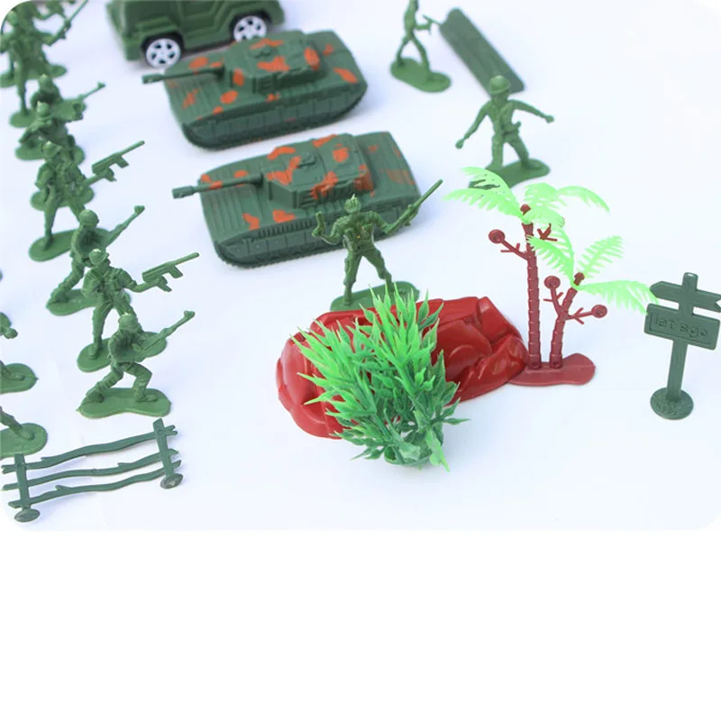 WWII Soldier Nostalgic 4cm military model kit 52pcs/set of children's toy Plastic Accessories Rocket tank Model Holiday gifts
WWII Soldier Nostalgic 4cm military model kit 52pcs/set of children's toy Plastic Accessories Rocket tank Model Holiday gifts