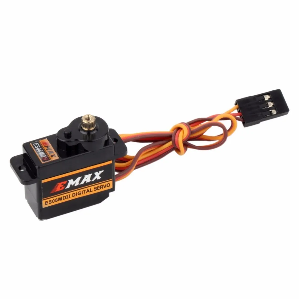 1PCS EMAX ES08MD II Micro Metal GEAR Digital Servo up ES08A ES08MA For fix-wing drone RC drone airplane racing drone
1PCS EMAX ES08MD II Micro Metal GEAR Digital Servo up ES08A ES08MA For fix-wing drone RC drone airplane racing drone