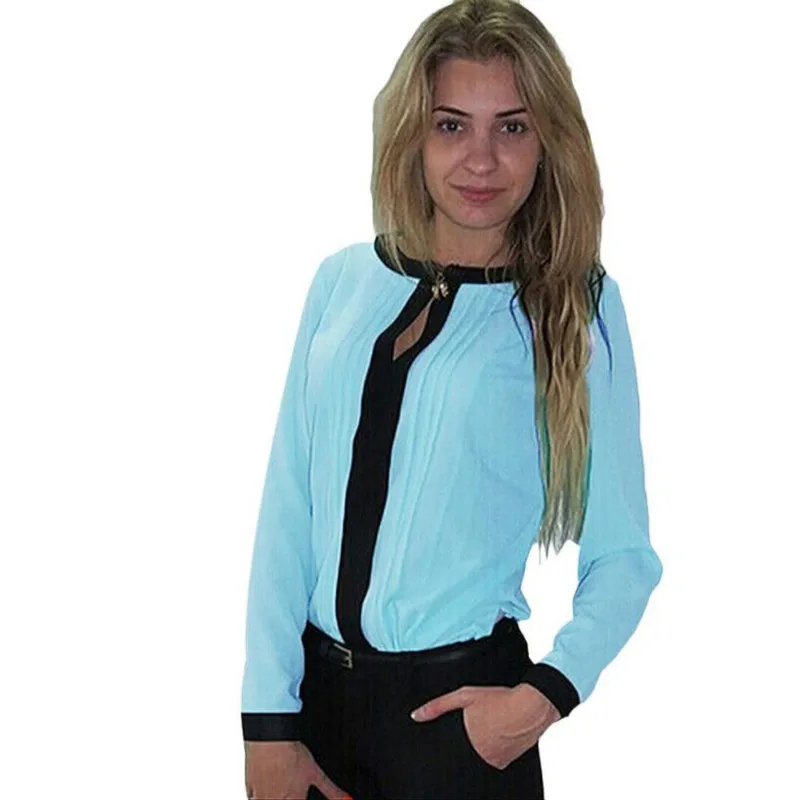 Модная женская блузка chemise femme, 2017 Новый шифоновый верх свободного кроя, с длинным рукавом, Повседневная Блузка blusa feminina, Прямая поставка #30
Модная женская блузка chemise femme, 2017 Новый шифоновый верх свободного кроя, с длинным рукавом, Повседневная Блузка blusa feminina, Прямая поставка #30
