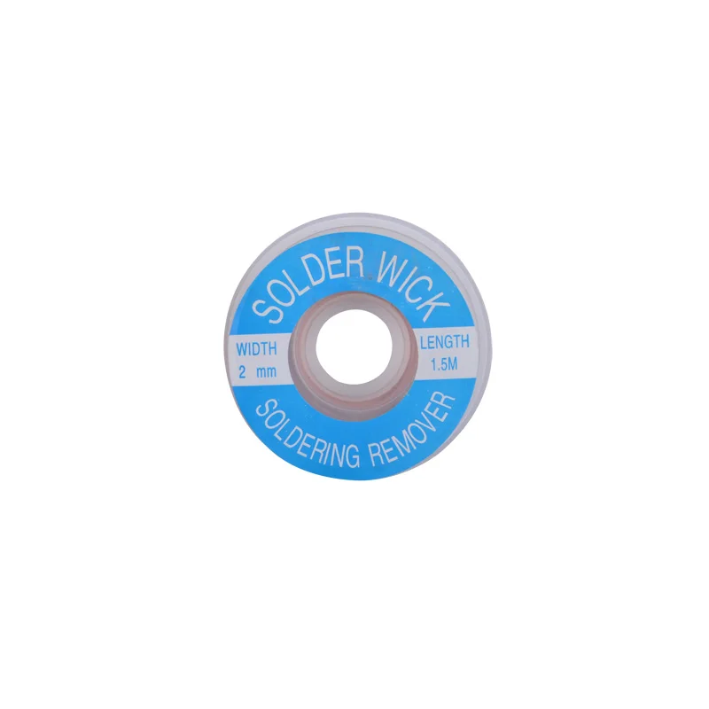Flexsteel Good Quaity 1PC Welding Wire Tin Desoldering Wire Solder Wick Soldering Remover 2mm Width 5feet/1.5M Length
Flexsteel Good Quaity 1PC Welding Wire Tin Desoldering Wire Solder Wick Soldering Remover 2mm Width 5feet/1.5M Length