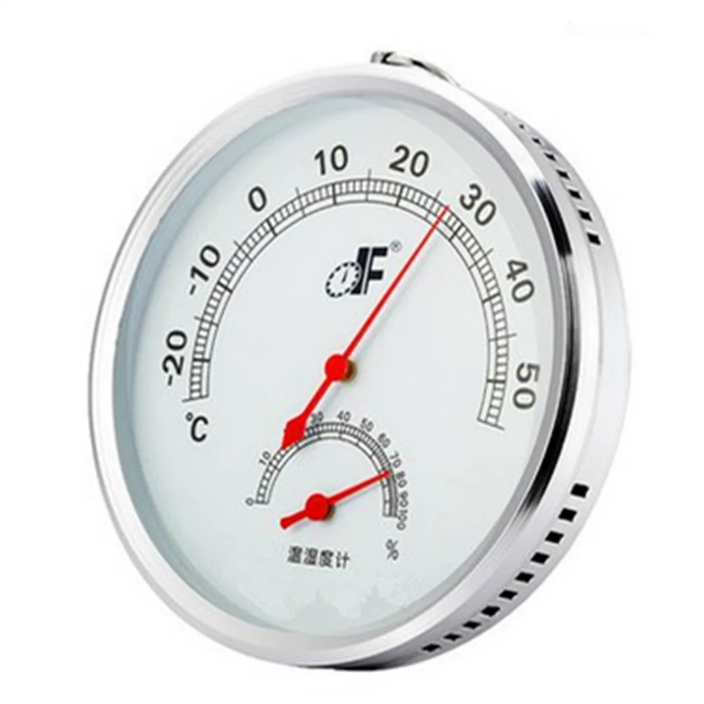 1Pc Thermometer Hygrometer High Precision -20~50 C Metal Body Indoor Home Laboratory Diameter: 110 MM Wall Hang
1Pc Thermometer Hygrometer High Precision -20~50 C Metal Body Indoor Home Laboratory Diameter: 110 MM Wall Hang