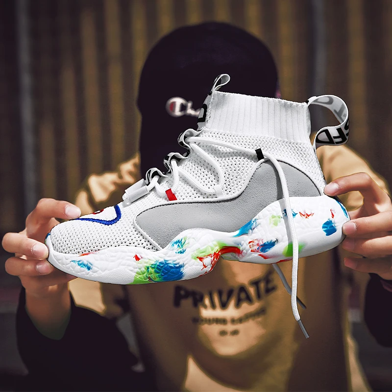 Men Sneakers Soft Outdoor Brand Running Shoes For Women High Top Athletic Zapatillas Hombre Light Jogging Shoes 47 Sock Botas
Men Sneakers Soft Outdoor Brand Running Shoes For Women High Top Athletic Zapatillas Hombre Light Jogging Shoes 47 Sock Botas