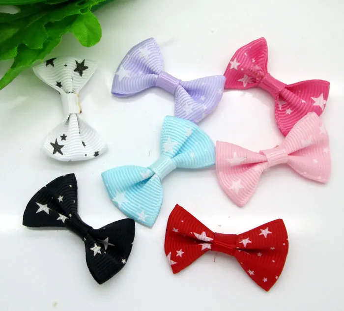50pcs Mixed Baby Satin Ribbon Star Bowknot Hair Clips Applique DIY Craft Wedding Bow Tie Scrapbooking Decoration 3.5x2.2cm
50pcs Mixed Baby Satin Ribbon Star Bowknot Hair Clips Applique DIY Craft Wedding Bow Tie Scrapbooking Decoration 3.5x2.2cm