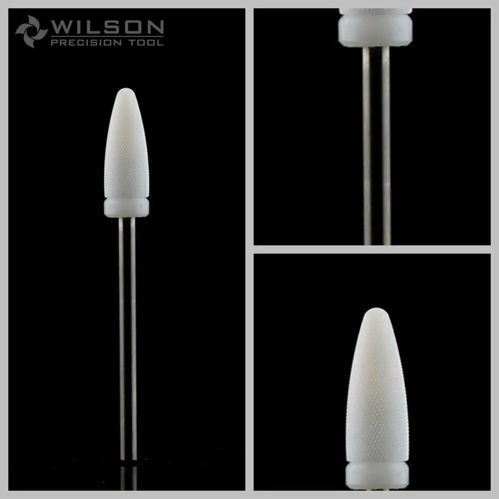 Flame Bit - Triple Fine(6100340) - White Ceramic Nail Drill Bit - WILSON PRECISION TOOL
Flame Bit - Triple Fine(6100340) - White Ceramic Nail Drill Bit - WILSON PRECISION TOOL