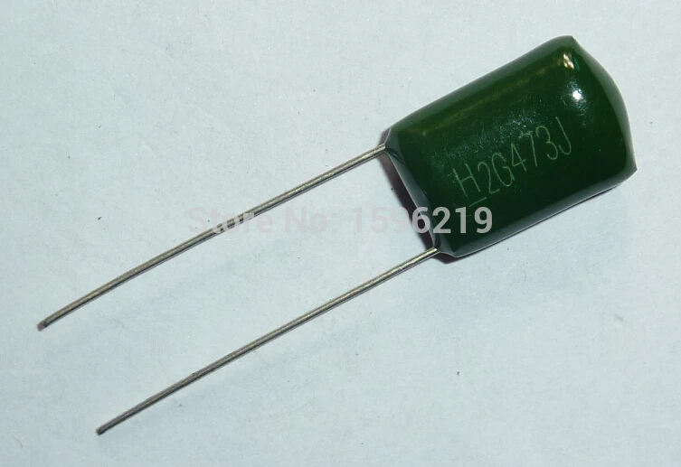 10cs Майларовый пленочный конденсатор 400V 2G473J 0 047 мкФ 47nF 2G473 5% полиэфирный