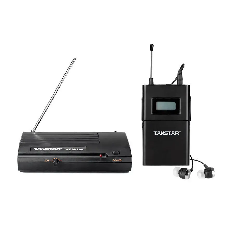 Wholesale - New TAKSTAR wpm-200 In Ear Professional Stage Wireless Monitor System receiver transmitter earphone
Wholesale - New TAKSTAR wpm-200 In Ear Professional Stage Wireless Monitor System receiver transmitter earphone