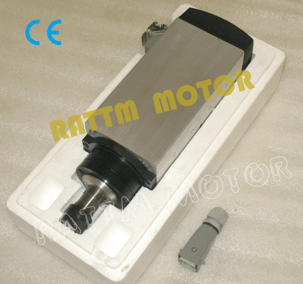 4KW Air-cooled ER20 Spindle motor 220V,24000rpm,4 bearing,300Hz, ENGRAVING MILLING GRIND
4KW Air-cooled ER20 Spindle motor 220V,24000rpm,4 bearing,300Hz, ENGRAVING MILLING GRIND