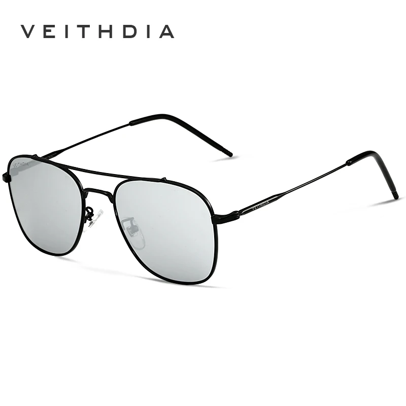 VEITHDIA Fashion Brand Unisex Sun Glasses Polarized Coating Mirror Sunglasses Oculos Female Eyewear For Men/Women 3820 | Аксессуары для