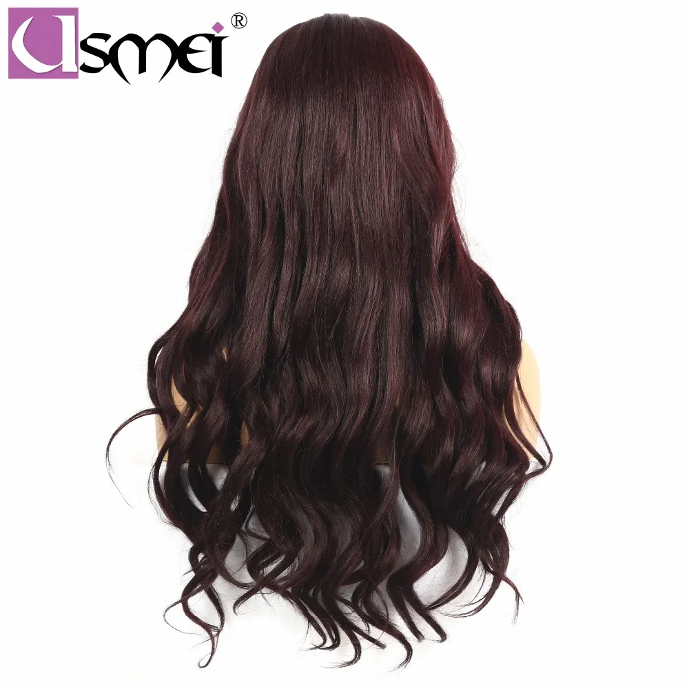 USMEI lace front wig Wavy wig Hand weaving black long full lace wig synthetic hair wigs for Women two color choose party cosplay
USMEI lace front wig Wavy wig Hand weaving black long full lace wig synthetic hair wigs for Women two color choose party cosplay