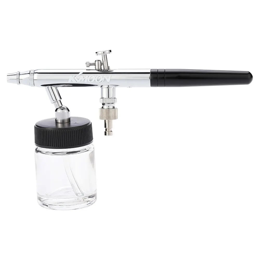 0.35mm Dual Action Spray Gun Airbrush Kit Siphon Feed Air Brush for Temporary Tattoo Manicure Makeup Cake Art Painting
0.35mm Dual Action Spray Gun Airbrush Kit Siphon Feed Air Brush for Temporary Tattoo Manicure Makeup Cake Art Painting