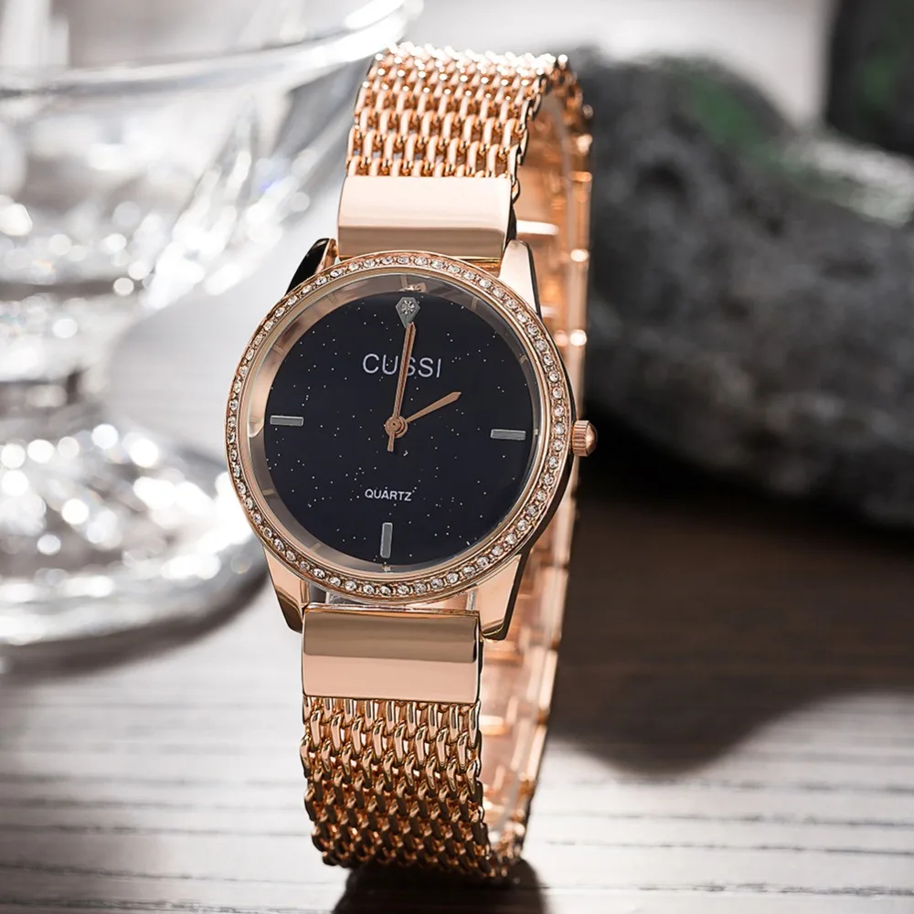 CUSSI Japan Movment Wristwatches Women New designer Bracelet Watches Ipg Gold Plated Office Ladies Clock 2018 Montre Femme
CUSSI Japan Movment Wristwatches Women New designer Bracelet Watches Ipg Gold Plated Office Ladies Clock 2018 Montre Femme