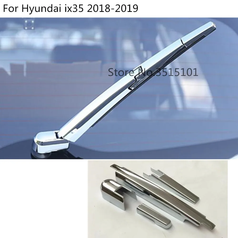 Car Detector ABS Chrome Rear Back Glass Wiper Nozzle Cover Frame Trim Tail Window 4pcs For Hyundai IX35 2018 2019 2020
Car Detector ABS Chrome Rear Back Glass Wiper Nozzle Cover Frame Trim Tail Window 4pcs For Hyundai IX35 2018 2019 2020