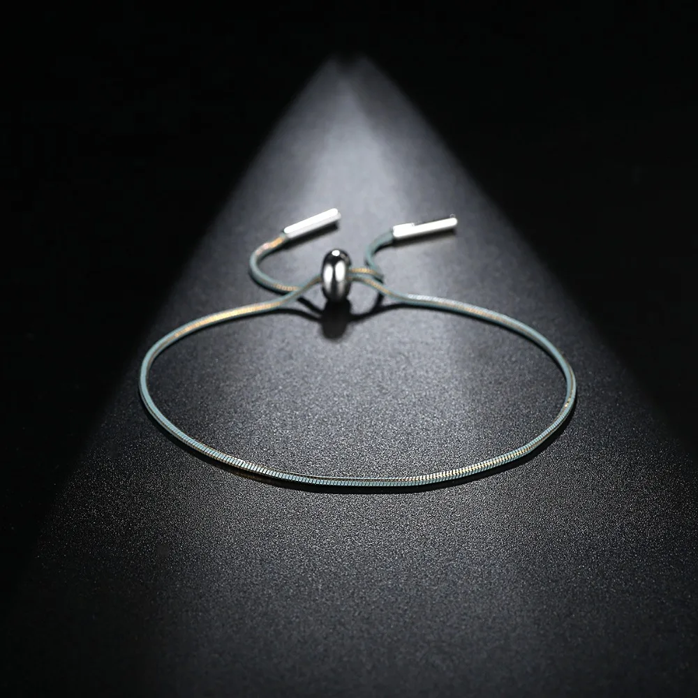 LUOTEEMI Adjustable Bracelet 2017 Summer Fashion Jewelry Friendship Snake Chain Bangle for Women Boho Style Holiday Party Gifts | Украшения