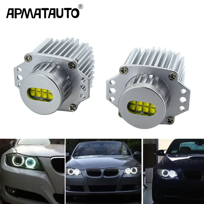2pcs x CANbus 80w LED Angel Eyes Marker Lights Bulbs Error Free White for BMW E90 E91 3 Series 325i 328i 335i 2006-2008
2pcs x CANbus 80w LED Angel Eyes Marker Lights Bulbs Error Free White for BMW E90 E91 3 Series 325i 328i 335i 2006-2008