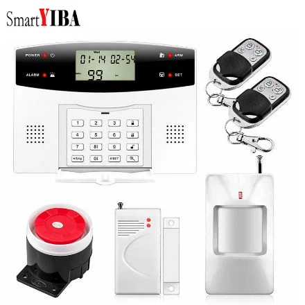 SmartYIBA Russian Spanish French Italian Czech Voice Wireless GSM Alarm System Home Wireless Security Alarm System Kit
SmartYIBA Russian Spanish French Italian Czech Voice Wireless GSM Alarm System Home Wireless Security Alarm System Kit
