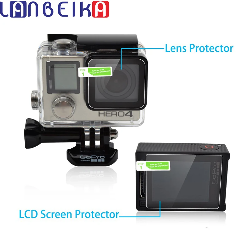 Аксессуары LANBEIKA для Gopro 4, серебристая Защитная пленка для экрана, Ультрапрозрачная Защитная пленка для ЖК-экрана и объектива для камеры Go Pro ...
Аксессуары LANBEIKA для Gopro 4, серебристая Защитная пленка для экрана, Ультрапрозрачная Защитная пленка для ЖК-экрана и объектива для камеры Go Pro ...