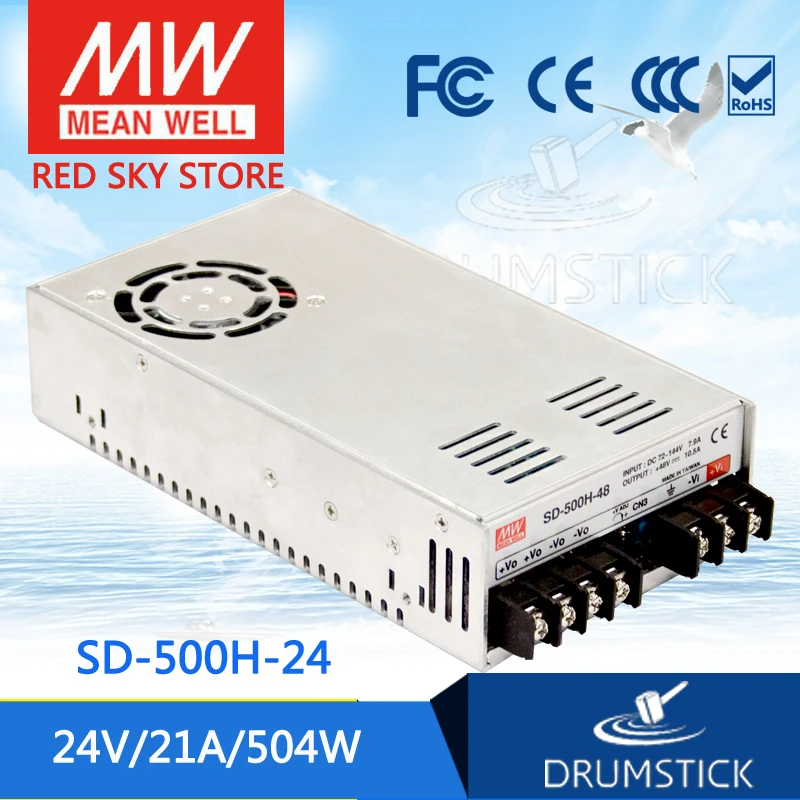 Meanwell SD 500H 24 в 21 а meanwell 500 В 504 Вт один выход Converter конвертер|24v converter|converter dc-dcdc-dc 5 |