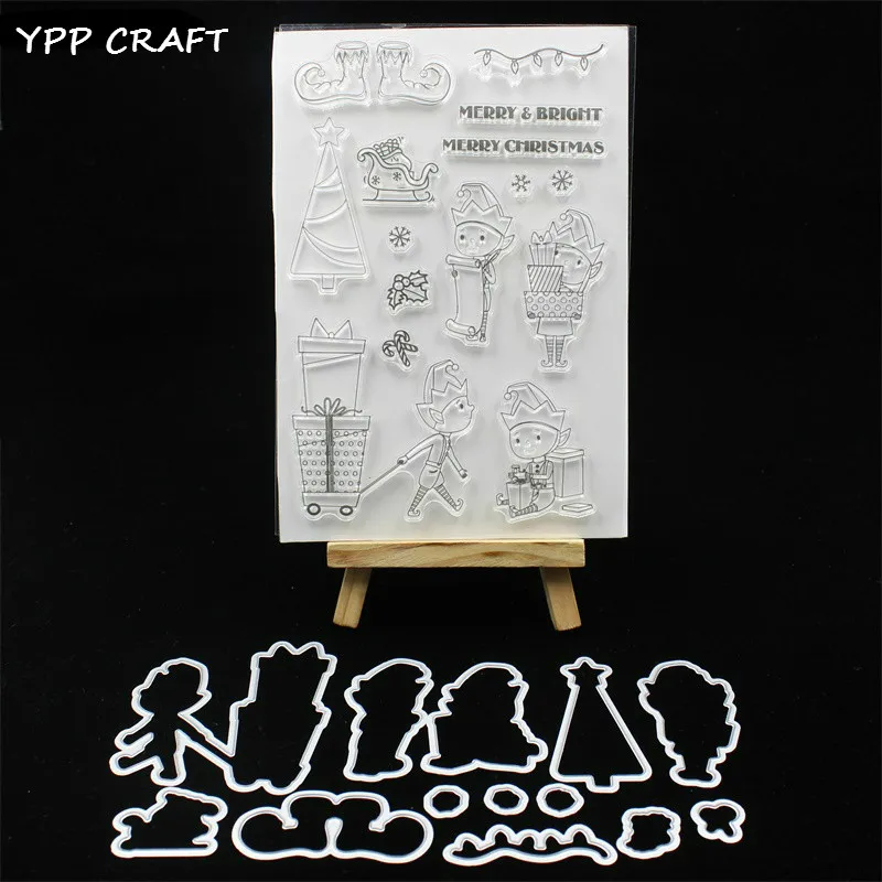 YPP CRAFT Merry&Bright Stamp And Metal Cutting Dies for DIY Scrapbooking/photo album Decorative Embossing DIY Paper Cards
YPP CRAFT Merry&Bright Stamp And Metal Cutting Dies for DIY Scrapbooking/photo album Decorative Embossing DIY Paper Cards