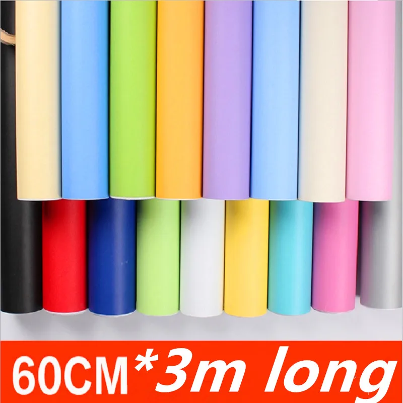New Plain color thick PVC wallpaper self-adhesive solid color wallpapers bedroom living room decoration wall stickers waterproof
New Plain color thick PVC wallpaper self-adhesive solid color wallpapers bedroom living room decoration wall stickers waterproof