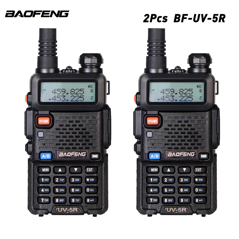 Портативная рация Baofeng, 136 каналов VHF/UHF 174/400-520 МГц, приемопередатчик, обновленная версия, 2 шт./лот
Портативная рация Baofeng, 136 каналов VHF/UHF 174/400-520 МГц, приемопередатчик, обновленная версия, 2 шт./лот