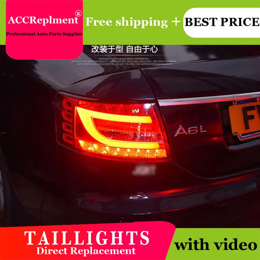 2PCS Car Styling for Audi a6 Taillights 2005-2008 for A6 LED Tail Lamp+Turn Signal+Brake+Reverse LED light
2PCS Car Styling for Audi a6 Taillights 2005-2008 for A6 LED Tail Lamp+Turn Signal+Brake+Reverse LED light