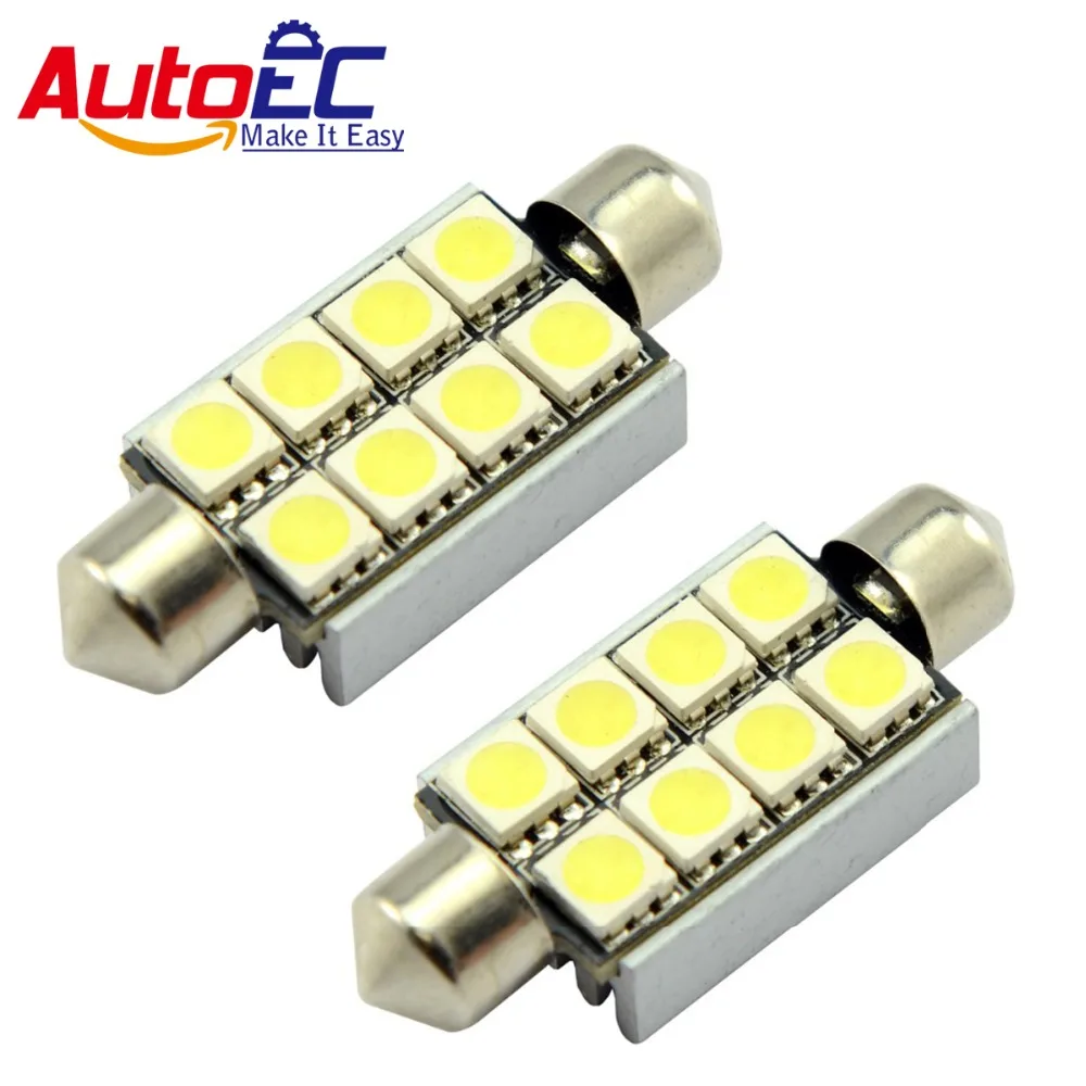 42 мм 8 SMD 5050 светодиодный чисто белый купольный гирлянда CANBUS без ошибок интерьер автомобиля светильник почка 12 В
42 мм 8 SMD 5050 светодиодный чисто белый купольный гирлянда CANBUS без ошибок интерьер автомобиля светильник почка 12 В