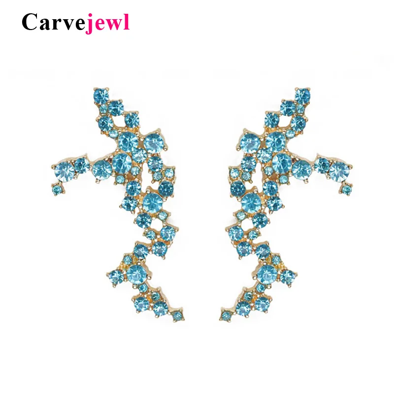 Carvejewl stud earrings sea horse crystal rhinestone earrings jewelry for women girl gift color rich simple fashion big earring
Carvejewl stud earrings sea horse crystal rhinestone earrings jewelry for women girl gift color rich simple fashion big earring