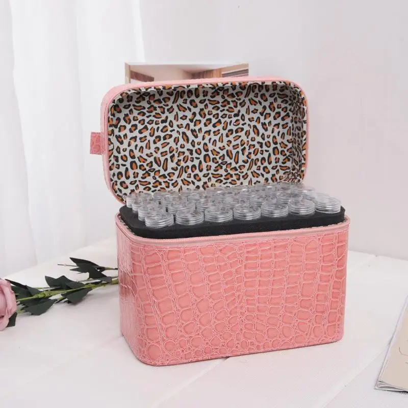 84 Bottles PU Leather Diamond Painting Charms Rhinestones Tool Storage Bag Diamant Diamond Painting Accessories
84 Bottles PU Leather Diamond Painting Charms Rhinestones Tool Storage Bag Diamant Diamond Painting Accessories