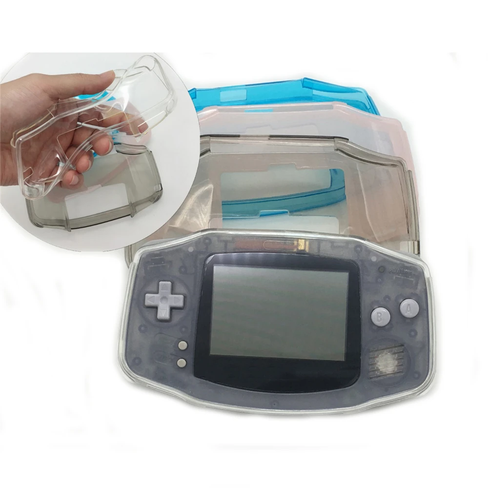 Мягкий прозрачный защитный чехол из ТПУ для Nintendo GBA For GameBoy Advance Console сменный |