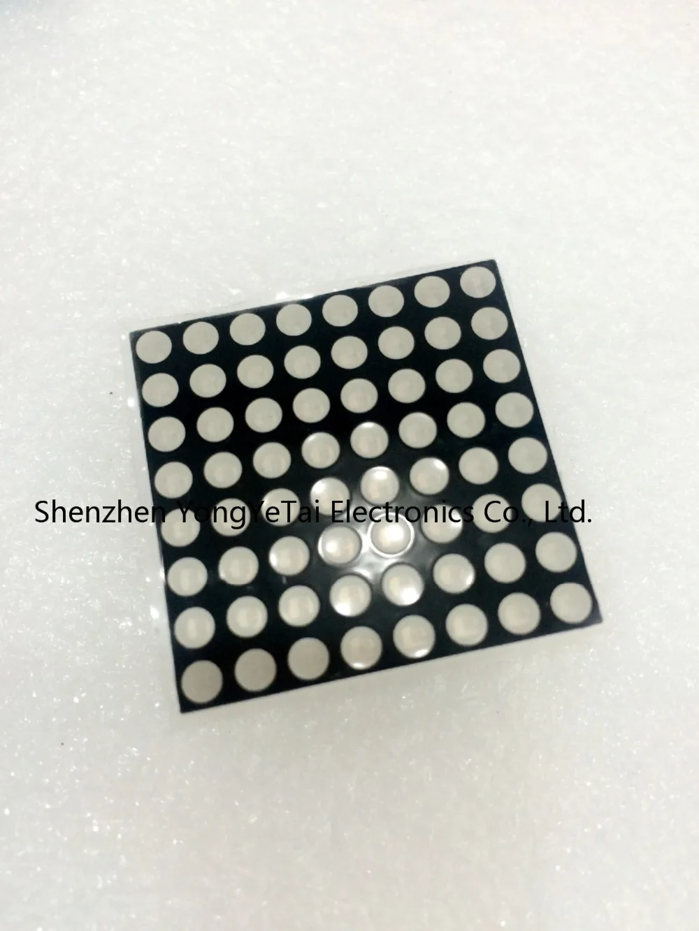 YYT 5PCS 3MM 8*8 LED dot matrix module 1088BS common anode bright red light 16 feet 32*32mm
YYT 5PCS 3MM 8*8 LED dot matrix module 1088BS common anode bright red light 16 feet 32*32mm