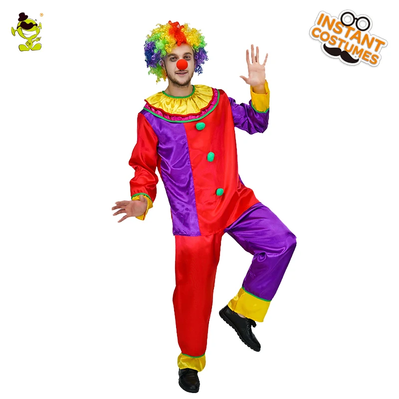 Halloween Circus Clown Costume Clown Performance Clothing Halloween Party Dress Halloween Unisex Cosplay Clown Clothes
Halloween Circus Clown Costume Clown Performance Clothing Halloween Party Dress Halloween Unisex Cosplay Clown Clothes