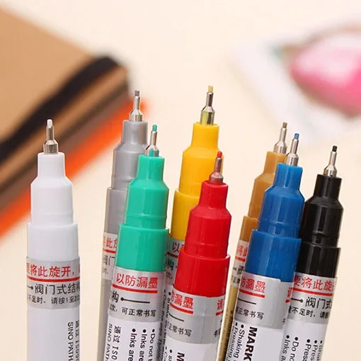 Metallic Marker 8 Colors 0.7mm Extra Fine Point Paint Marker Non-toxic Waterproof Permanent Marker Pen DIY Art
Metallic Marker 8 Colors 0.7mm Extra Fine Point Paint Marker Non-toxic Waterproof Permanent Marker Pen DIY Art