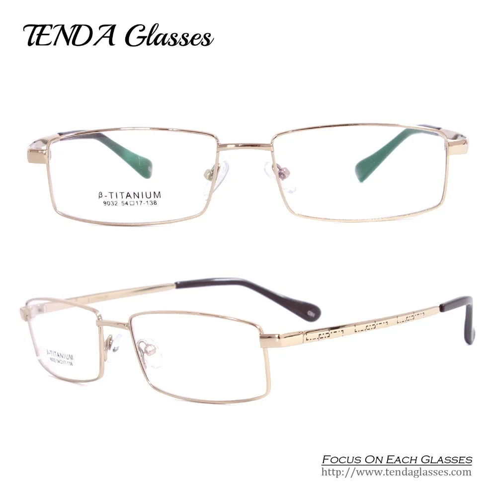 Flexible Titanium Eyeglass Frames Prescription Glasses Men Eyewear For Reading & Myopia Lens
Flexible Titanium Eyeglass Frames Prescription Glasses Men Eyewear For Reading & Myopia Lens