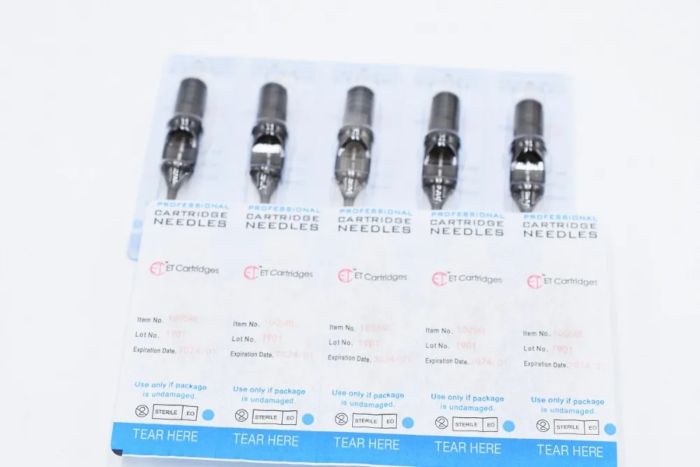 ET Cartridges Disposable Cartridge Tattoo Needles Round Liner Professional Tattooing Permanent Makeup Equipment 1001RL
ET Cartridges Disposable Cartridge Tattoo Needles Round Liner Professional Tattooing Permanent Makeup Equipment 1001RL