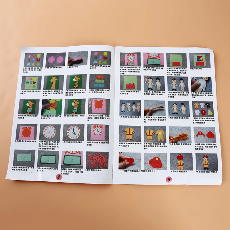 3D Kid Cloth Book DIY Panting Book Manual Intelligence Puzzle Children Toy Book Early Education Development Reading Book
3D Kid Cloth Book DIY Panting Book Manual Intelligence Puzzle Children Toy Book Early Education Development Reading Book