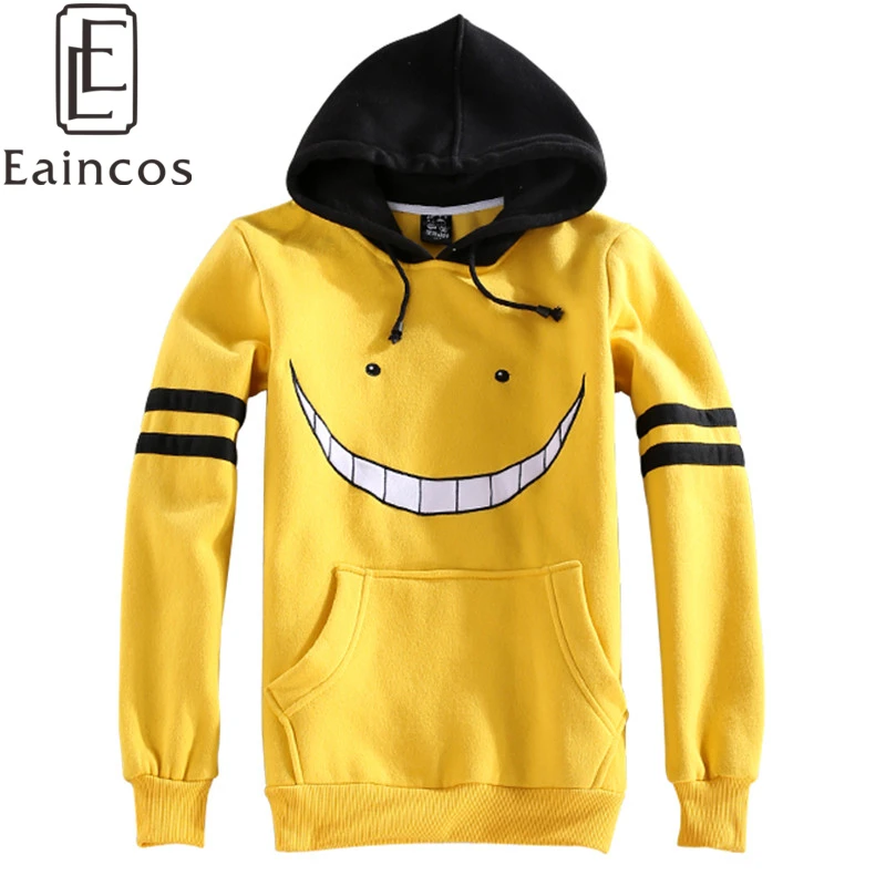 Assassination Classroom Korosensei Hoodies Cosplay Costume Jacket Yellow Thick Warm Sweatershirts Hooded Coat
Assassination Classroom Korosensei Hoodies Cosplay Costume Jacket Yellow Thick Warm Sweatershirts Hooded Coat