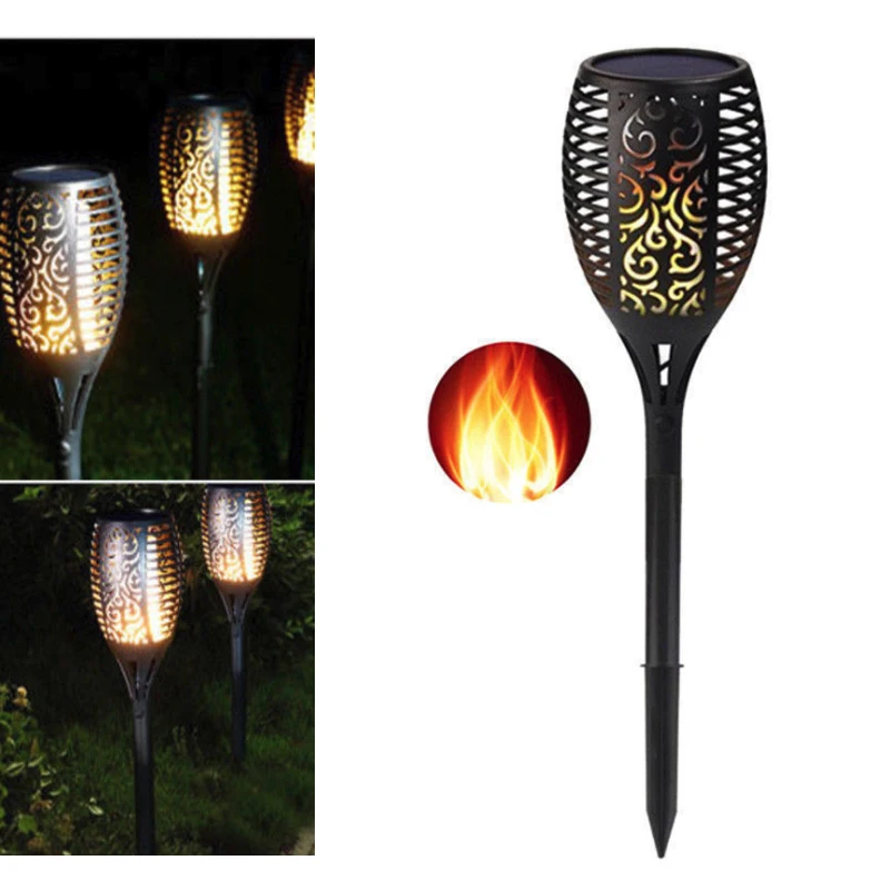 96LED Solar Lamp Waterproof Flickering Flame Solar Torch Lights Garden Lamp Outdoor Landscape Decoration Garden Lawn Light 2019
96LED Solar Lamp Waterproof Flickering Flame Solar Torch Lights Garden Lamp Outdoor Landscape Decoration Garden Lawn Light 2019