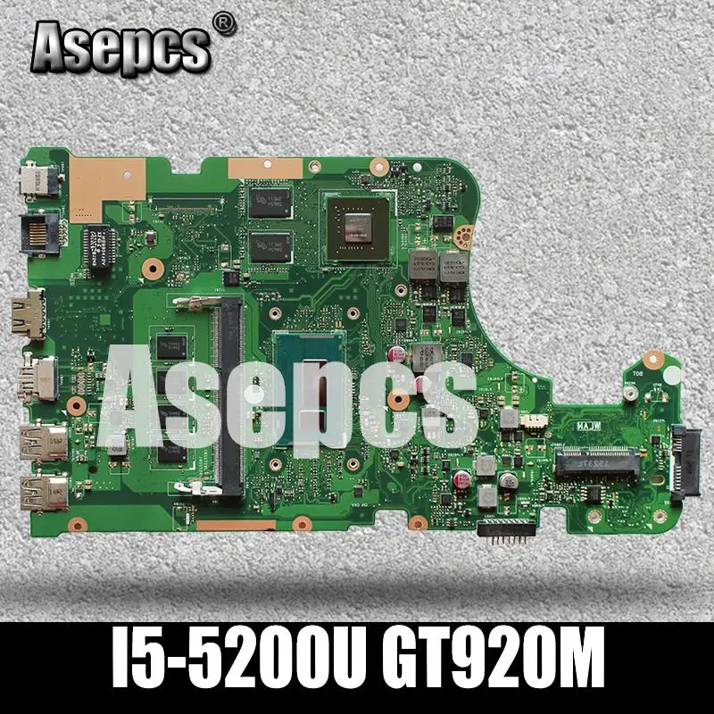 Asepcs X555LD материнская плата для ноутбука For Asus X555LDB X555LA X555LB X555L X555 тест оригинальный