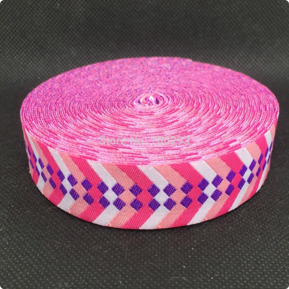 HOT!!! 2015 NEW wholesale 7/8'' 22mm Wide Geometric cool pink series Woven Jacquard Ribbon dog chain accessories 10yards/lot
HOT!!! 2015 NEW wholesale 7/8'' 22mm Wide Geometric cool pink series Woven Jacquard Ribbon dog chain accessories 10yards/lot